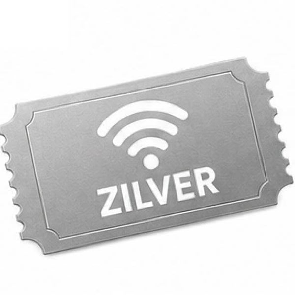 Wifi tickets - Zilver (5 mb)