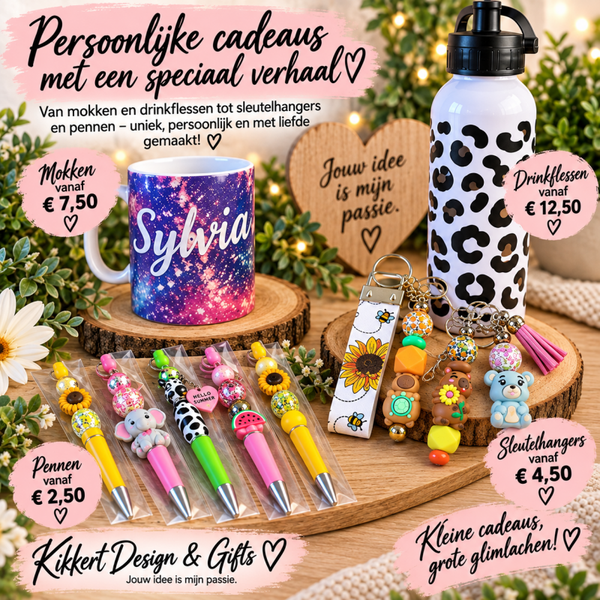 Persoonlijke cadeaus met een speciaal verhaal ❤️