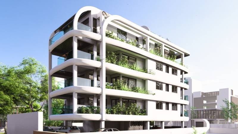 Captivating glimpse of Alfa Residence's back side.