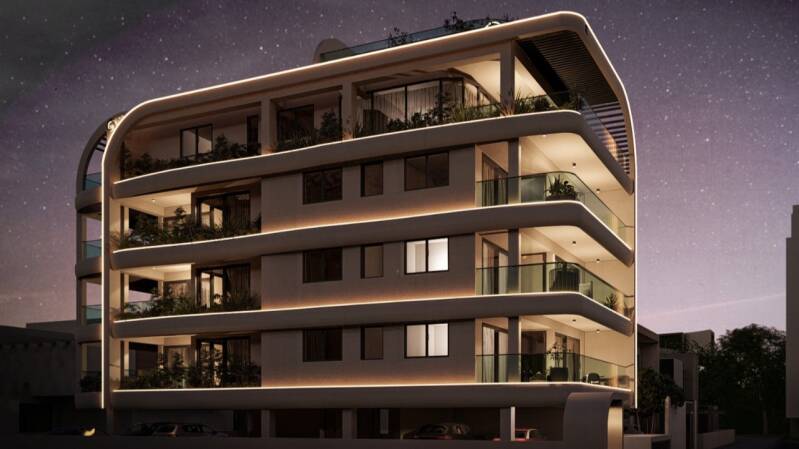 Side Captivating night glimpse of Alfa residence