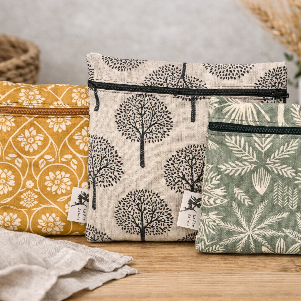 Sac Réutilisable- Collations Sandwich et congélation