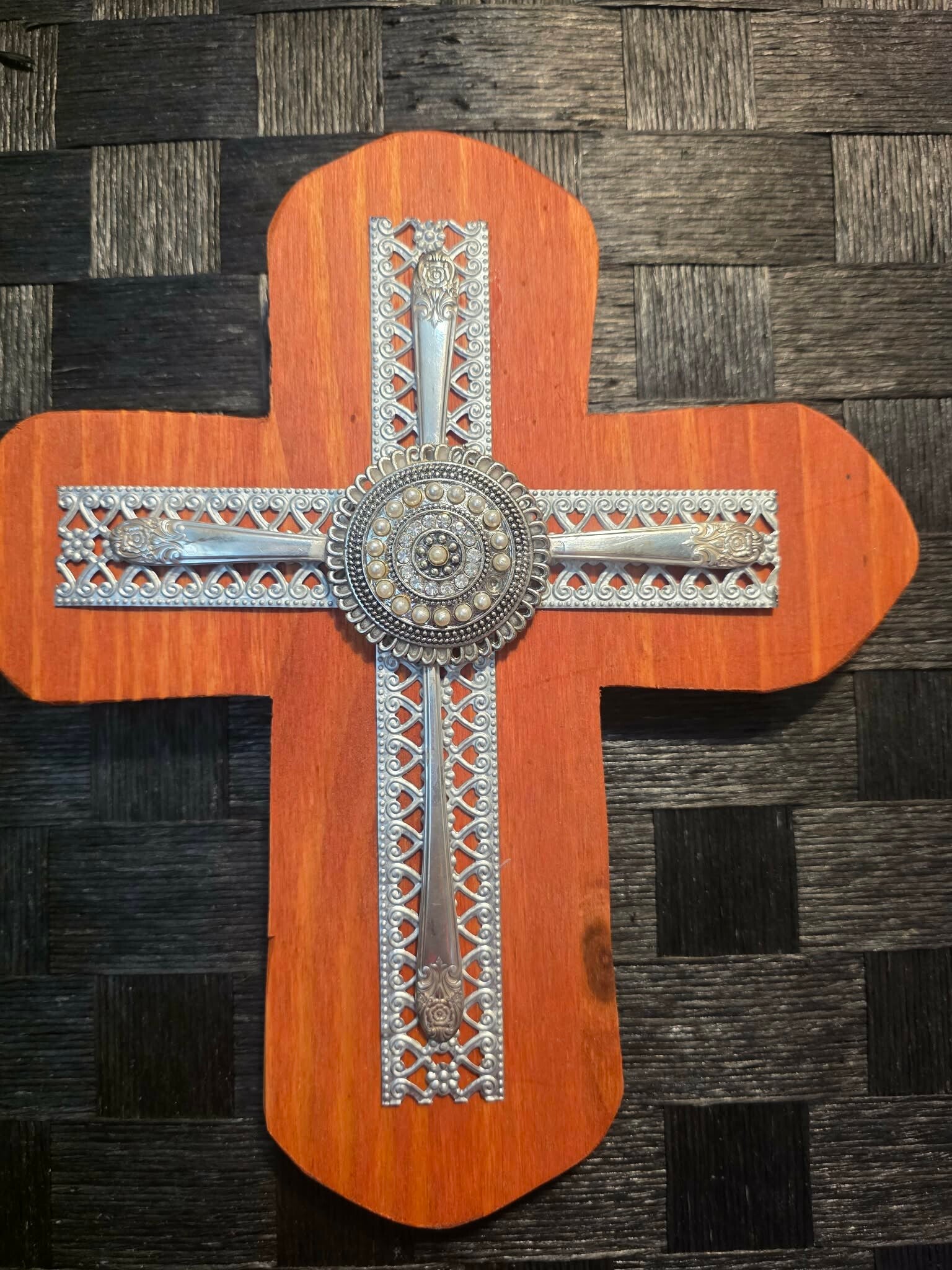 Cross and Pearls