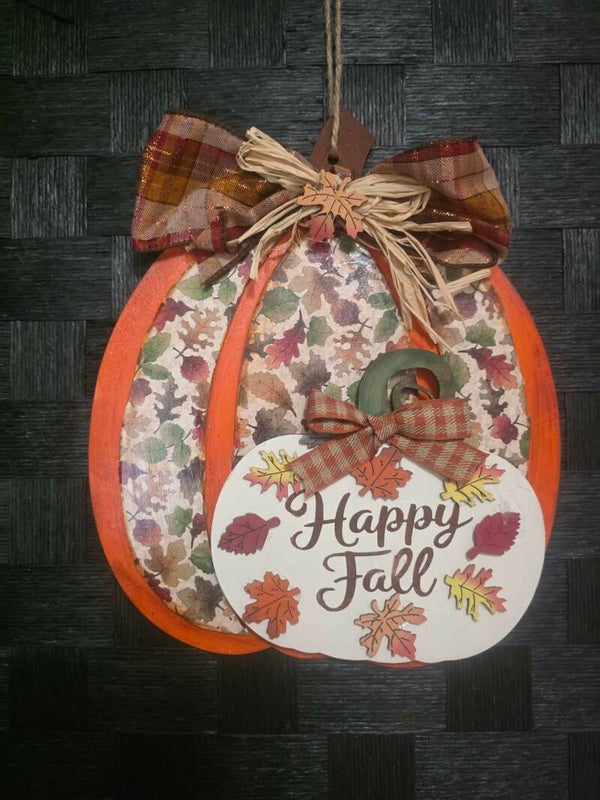 Happy Fall Pumpkin