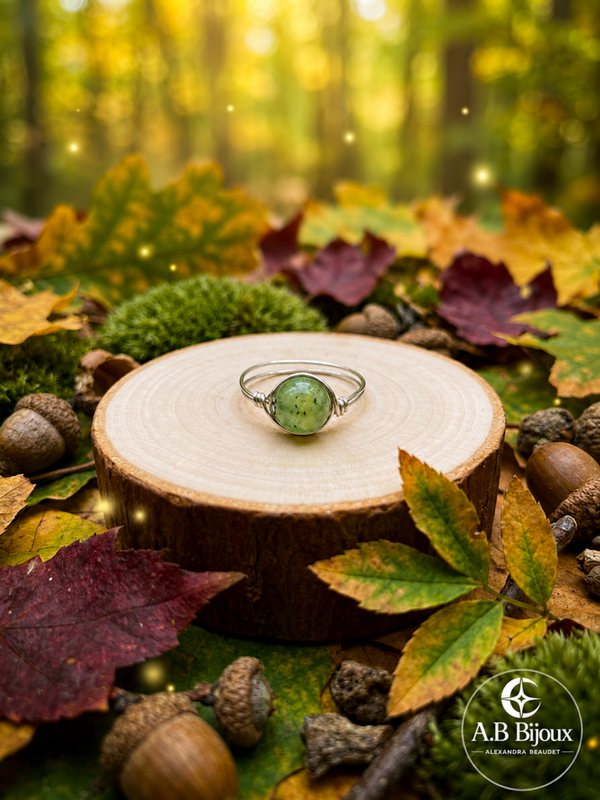 Bague en aventurine