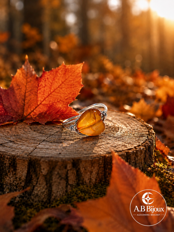 Bague Coeur de Cornaline