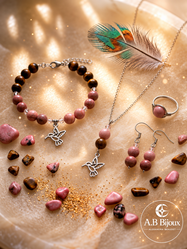 Collection Complète Plume en Rose