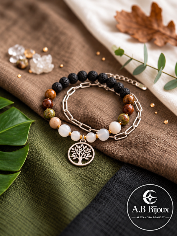 Bracelets Racines et Lumière