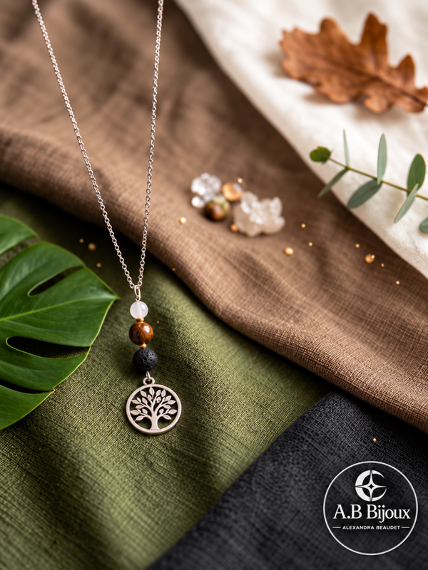 Collier Racines et Lumière