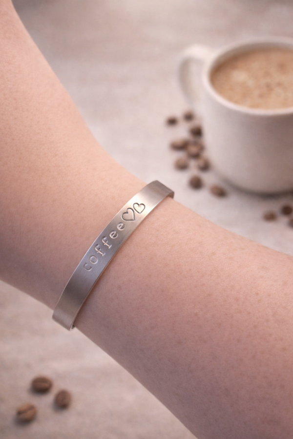 Bracelet Stamping Coffee