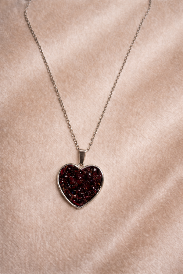 Collier de pierres Grenat