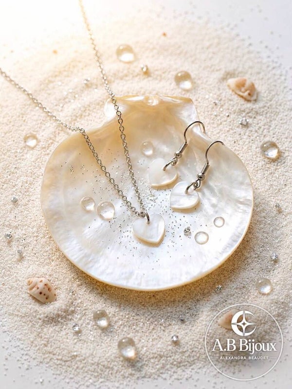 Duo Coeur de Coquillage