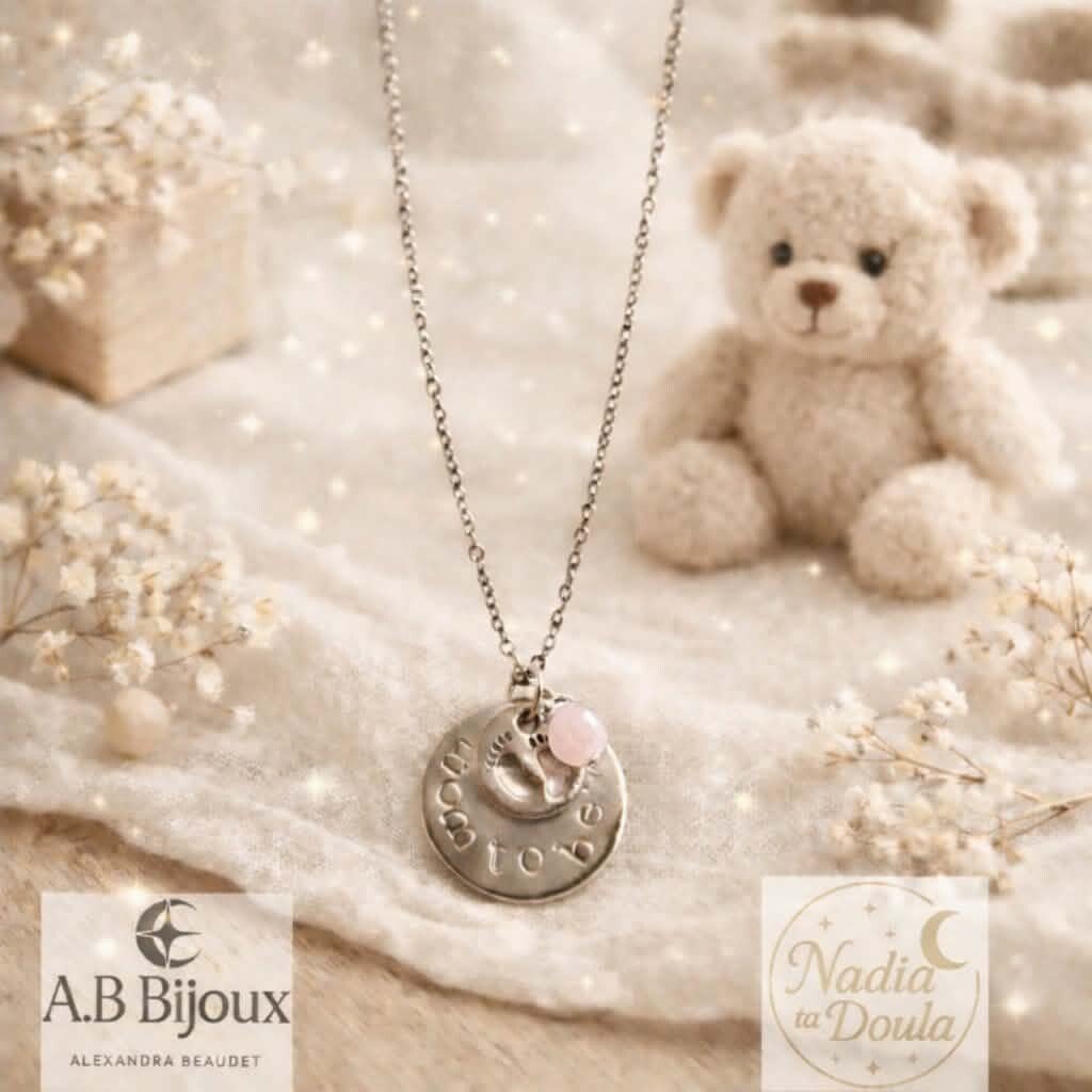 Collier Mom to be ( Quartz)