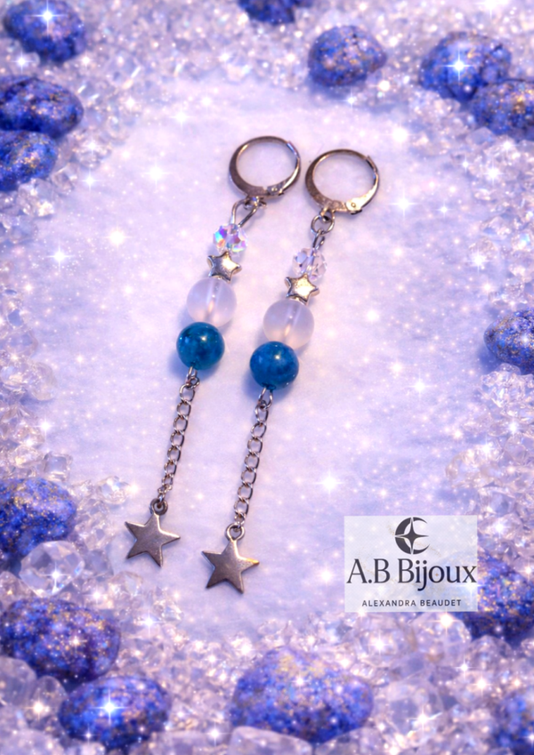 Boucles d'oreilles Souffle d'Étoiles