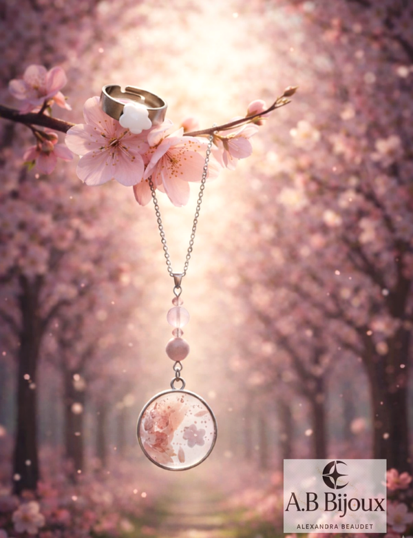 Collier Fleur d'Âme