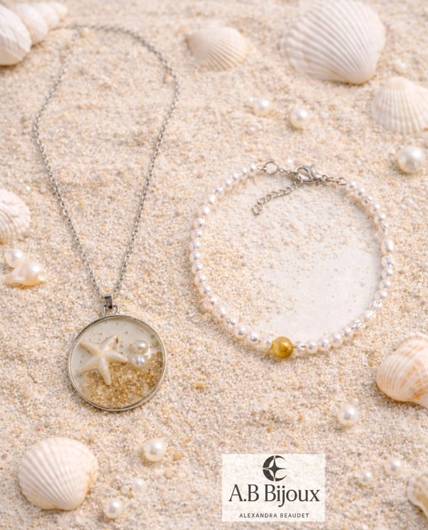 Bracelet Doux Rivage ( Avec ou Sans Collier )