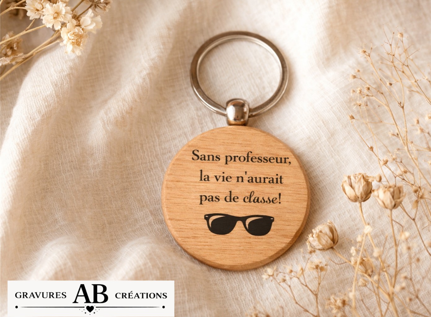 Porte clés Professeur