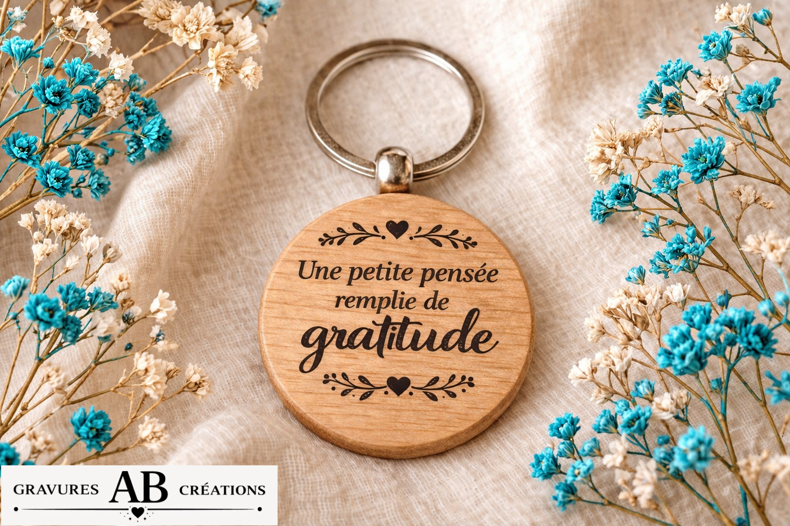 Porte clés Gratitude