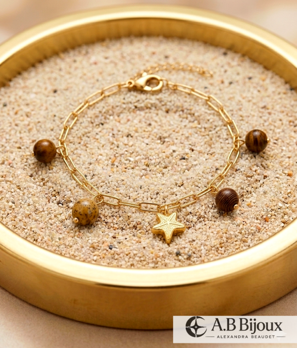 Bracelet en acier Trésor des Dunes
