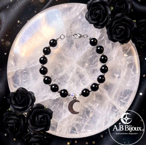 Bracelet Ébène en acier
