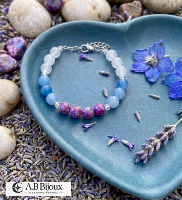 Bracelet Lilas Enchantée