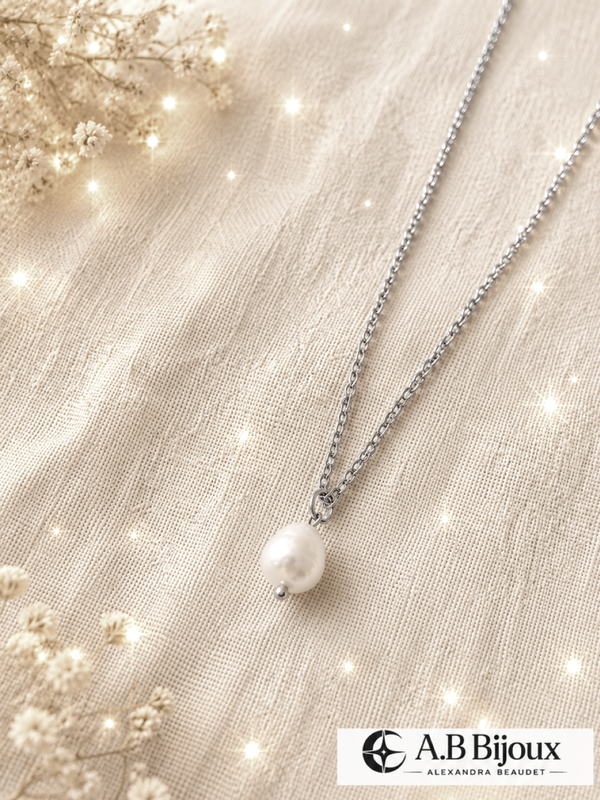 Collier Perle d’Élégance Argent