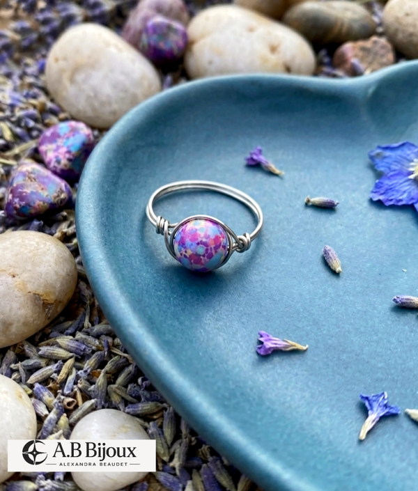 Bague Lilas Enchantée