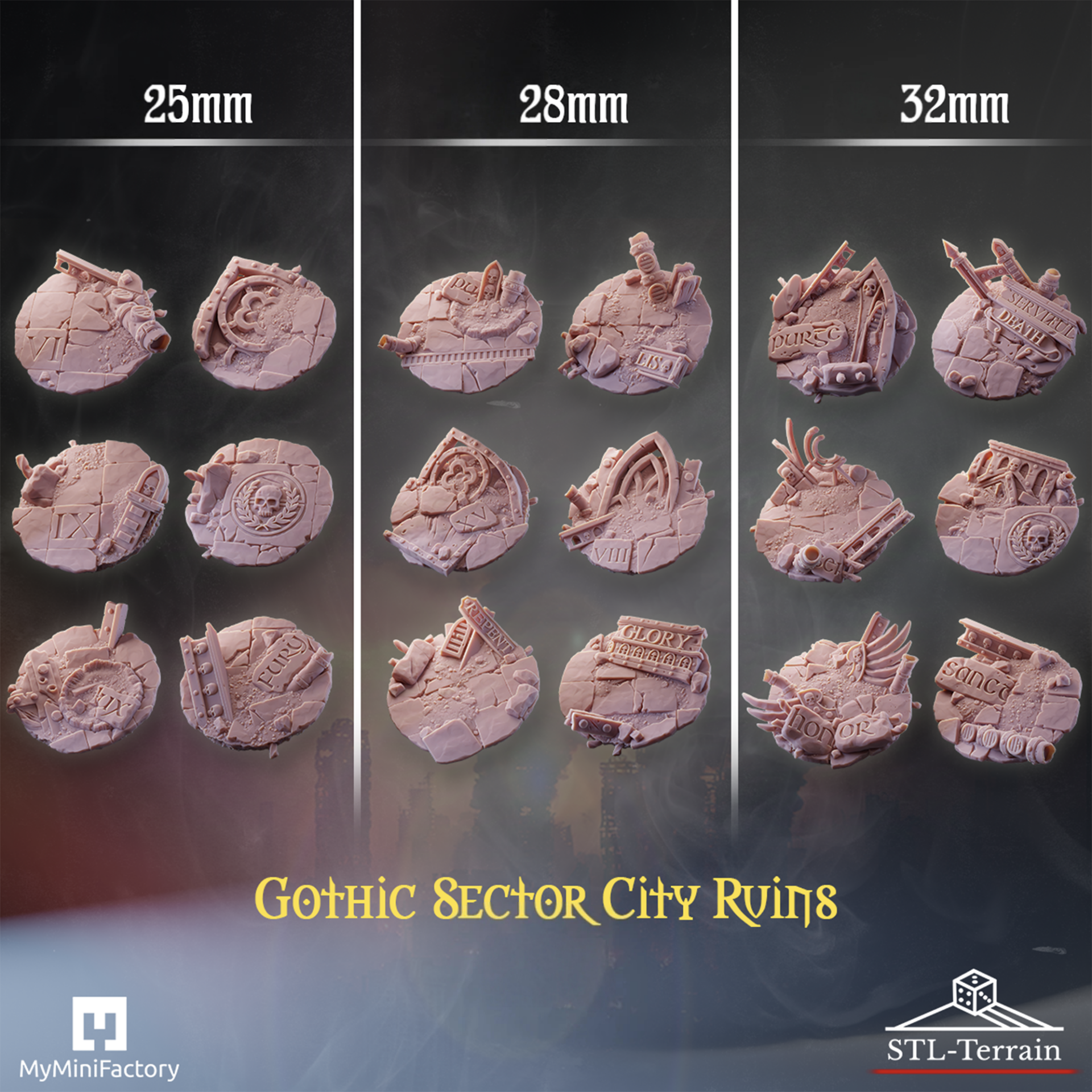 Toppers – Gothic Sector City Ruins – Impression 14K