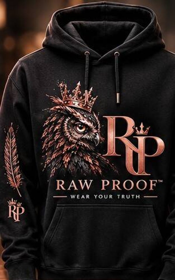 Owl rose gold