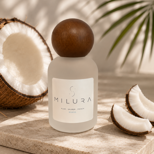 MILURA Brillenputzspray Kokos