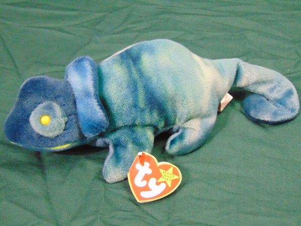 1997 Rainbow Ty Beanie Baby wrong fabric.