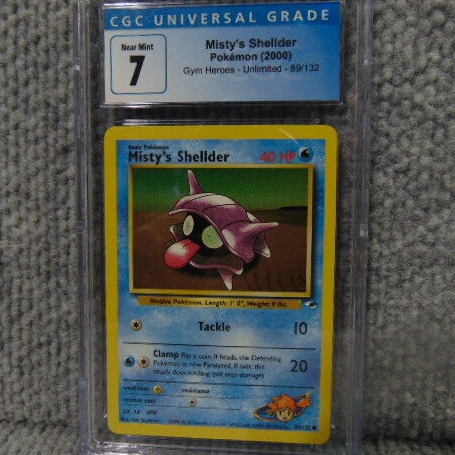 CGC Universal (Grade 7) 2000 Misty's Shellder #89