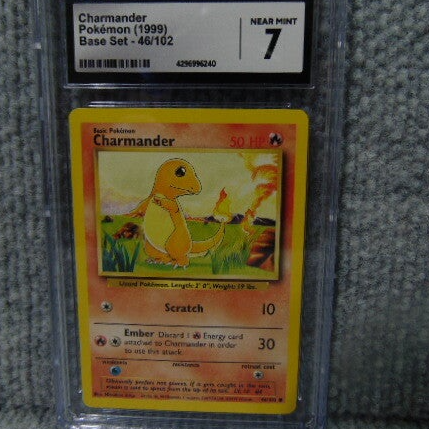 1999 CGC (Grade 7) Charmander Base Set 46/102