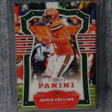 2017 Panini Jamie Collins Insert #117/399 Card #15