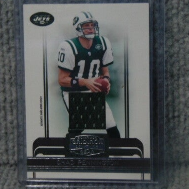 2006 Panini Donruss Gridiron Chad Pennington Game Worn Jersey