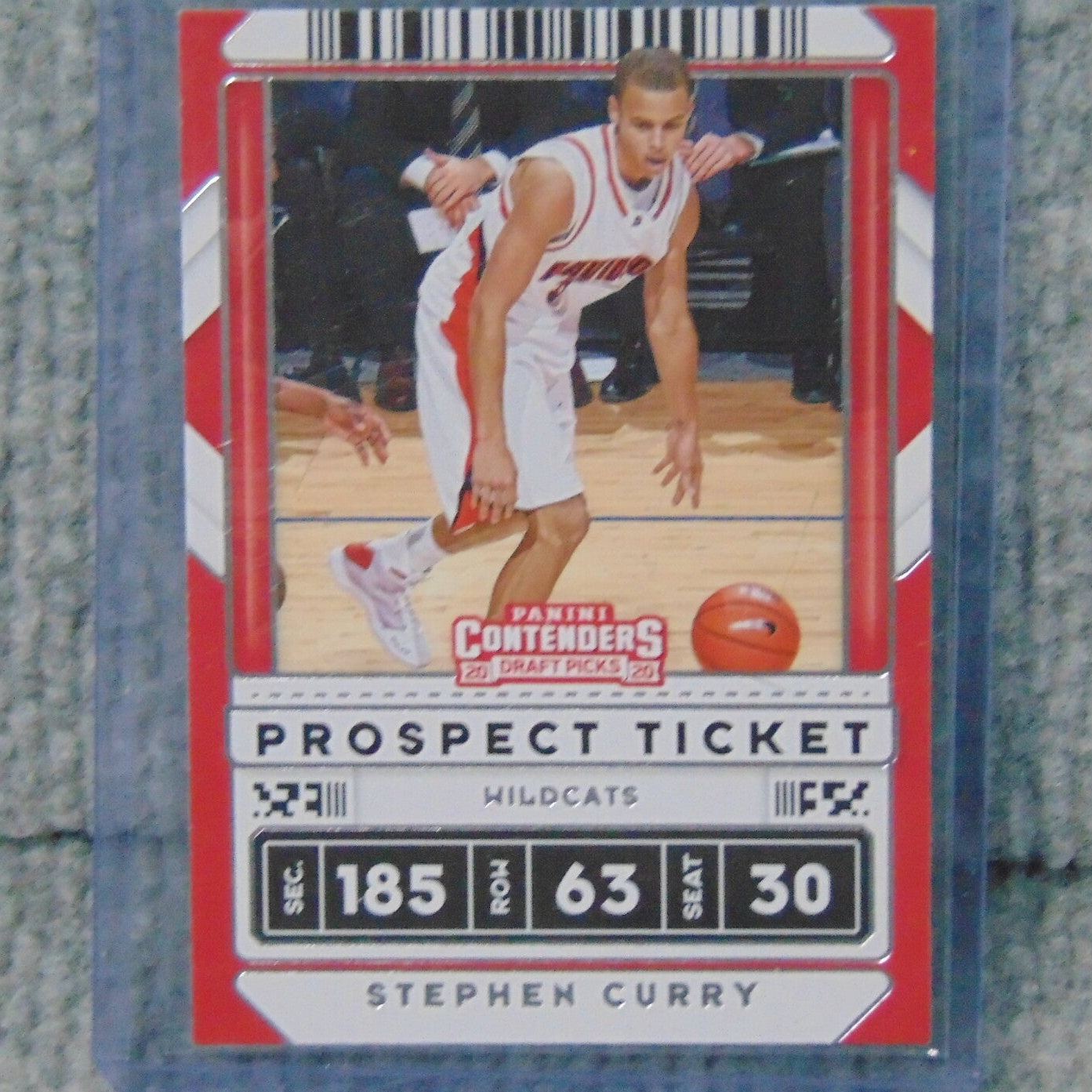 2020 Panini Steph Curry Rookie Reprint Card