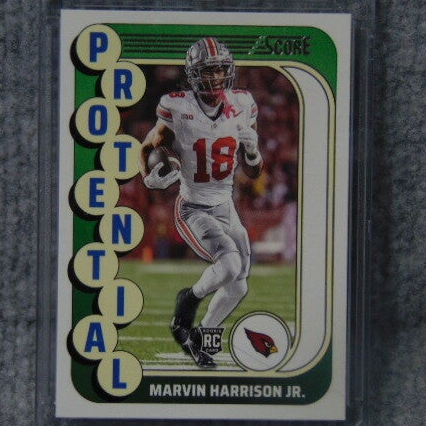 2024 Rookie Score Marvin Harrison Jr. Card #16