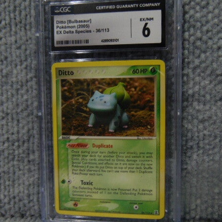 2005 CGC Grade 6 Ditto (Bulbasaur)