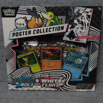 TCG S&V Black Bolt/White Flare Unova Poster Collection.