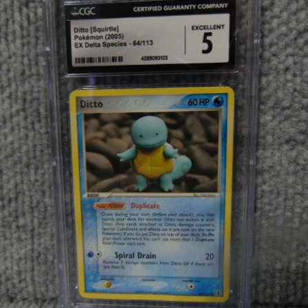 2005 CGC Grade 5 Ditto (Squirtle)