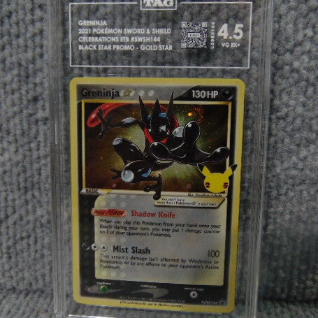 TAG (Grade 4.5) 2021 Greninja Reverse Holo.