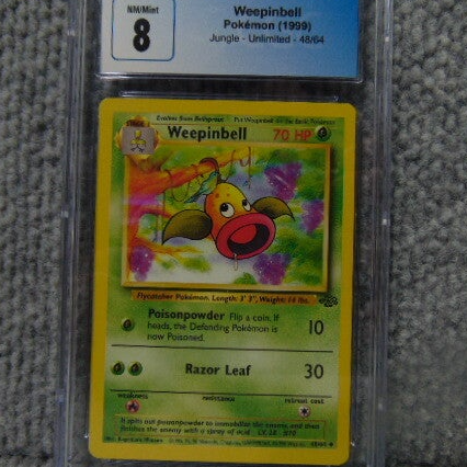 CGC 1999 Universal Grade 8 Jungle-Unlimited Weepinbell #48/64