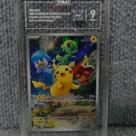 2023 Tag Grade (9) Pikachu #027