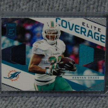 20019 Panini Donruss Elite Kenyan Drake Game Worn Jersey