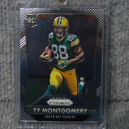 2015 Panini Silver Prizm Ty Montgomery Rookie.