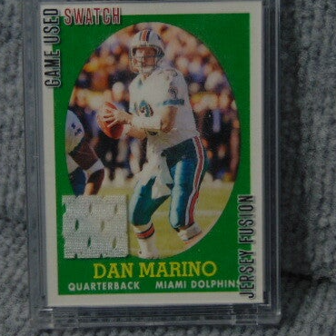 2021 Game Worn Jersey Dan Marino Jersey Fusion