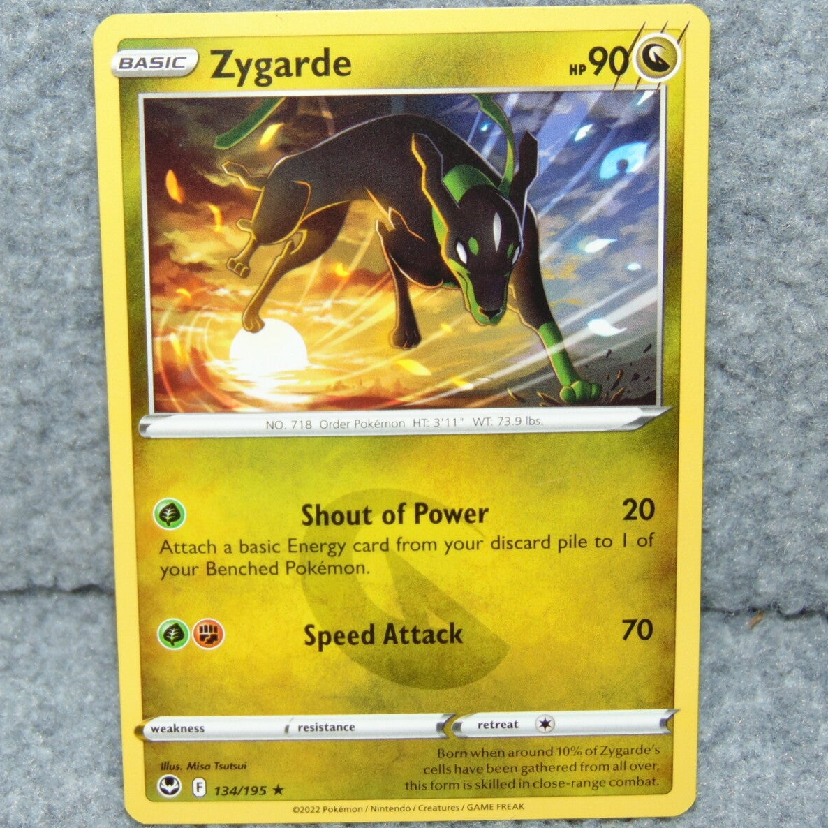 Zygarde 2022 #134/195