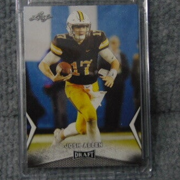 2018 Leaf Josh Allen Rookie Card #31