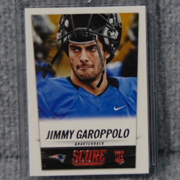 Panini Score 2014 Jimmy Garoppolo (RC) Card #386