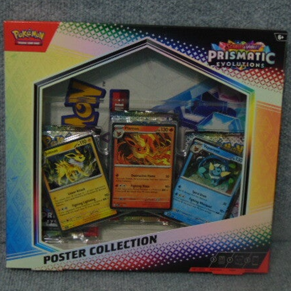 S&V Prismatic Evolutions Poster Collection
