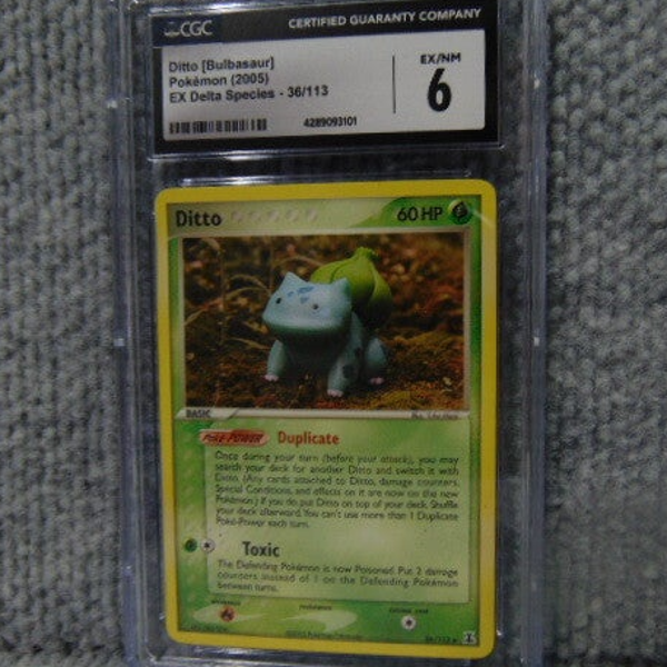 2005 CGC Grade 6 Ditto (Bulbasaur)